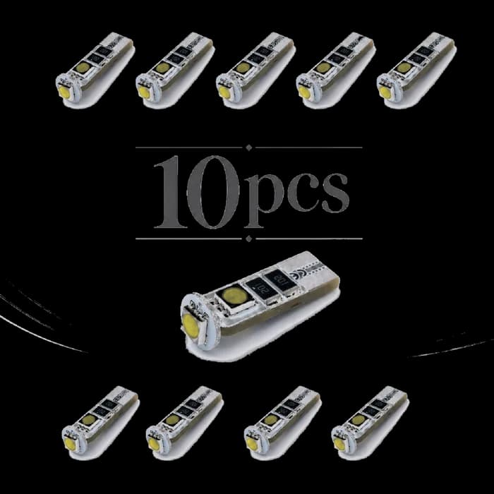 Pachet 10 Leduri auto pozitie can-bus T10 3W Carguard