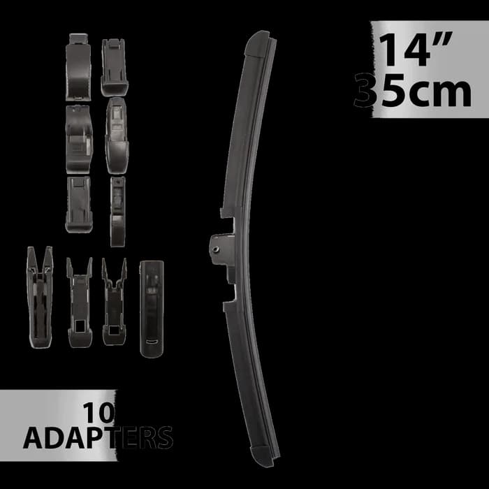 Ștergător profesional 14"/35cm - multiadaptor - CARGUARD