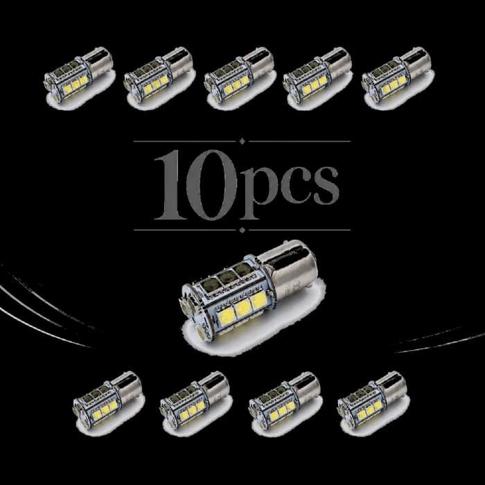 Pachet 10 Leduri de frână BA15S - 5W Carguard