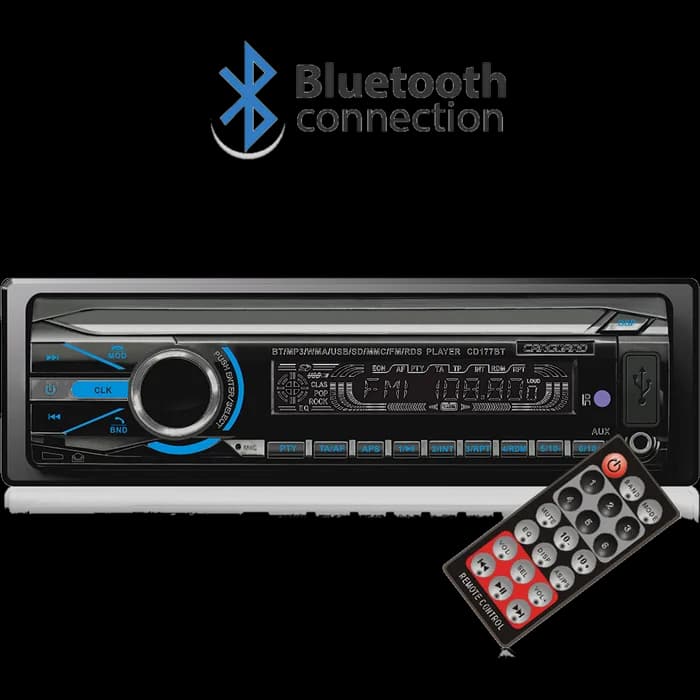 MP3 player auto cu BLUETOOTH și față detașabilă 4 x 50W - CARGUARD