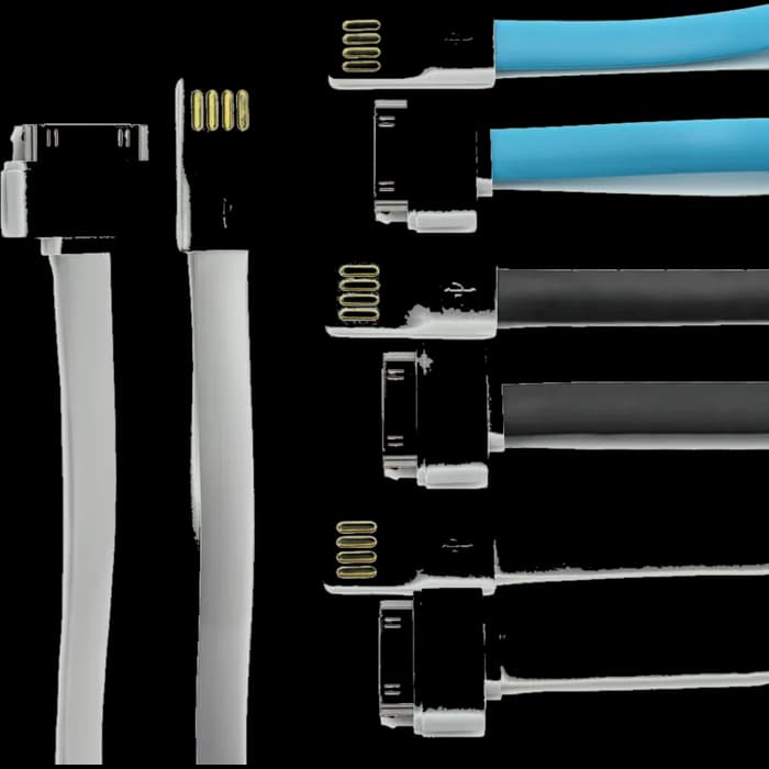 Cablu de date pentru iPhone 3/S 4/S - diverse culori - CARGUARD