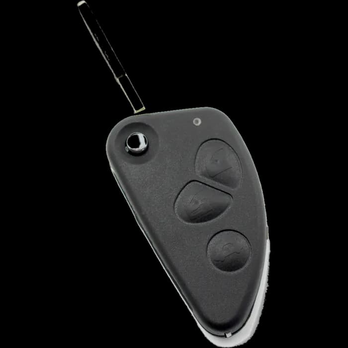 Alfa Romeo - Carcasă cheie - tip briceag, cu 3 butoane - CARGUARD