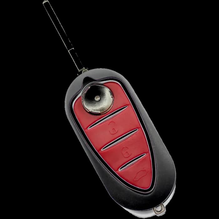 Alfa Romeo - Carcasă cheie - tip briceag, cu 3 butoane - CARGUARD