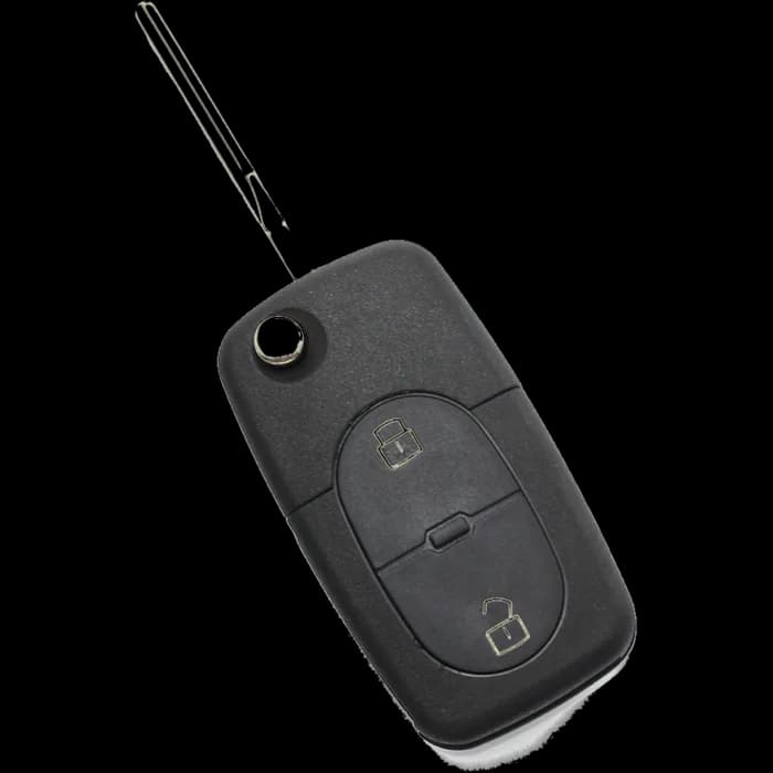 Audi - carcasă cheie tip briceag, cu 2 butoane - CARGUARD