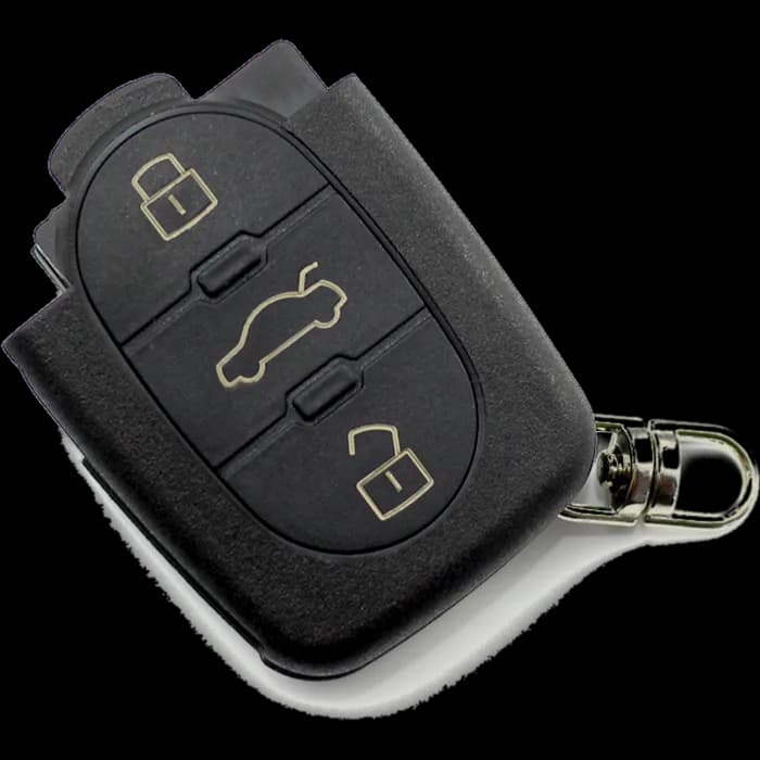 Audi - carcasă cheie cu 3 butoane, baterie 2032 - CARGUARD