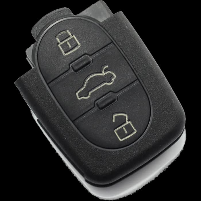 Audi - carcasă cheie cu 3 butoane, baterie 1616 - CARGUARD