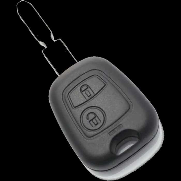 Citroen / Peugeot - Carcasa cheie cu 2 butoane
