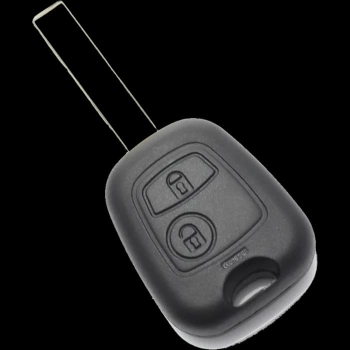 Citroen / Peugeot - carcasă cheie cu 2 butoane