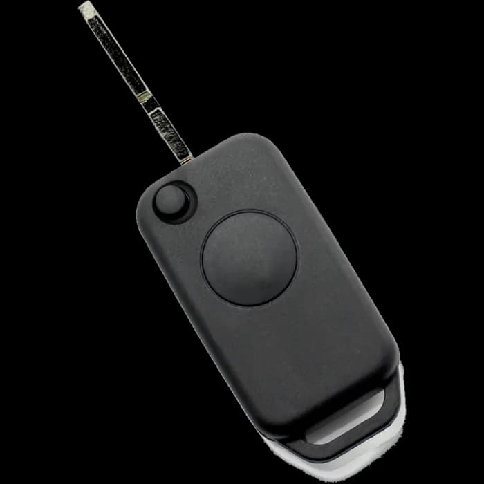 Mercedes Benz - Carcasa tip cheie briceag cu1 buton, lama 4 "piste"