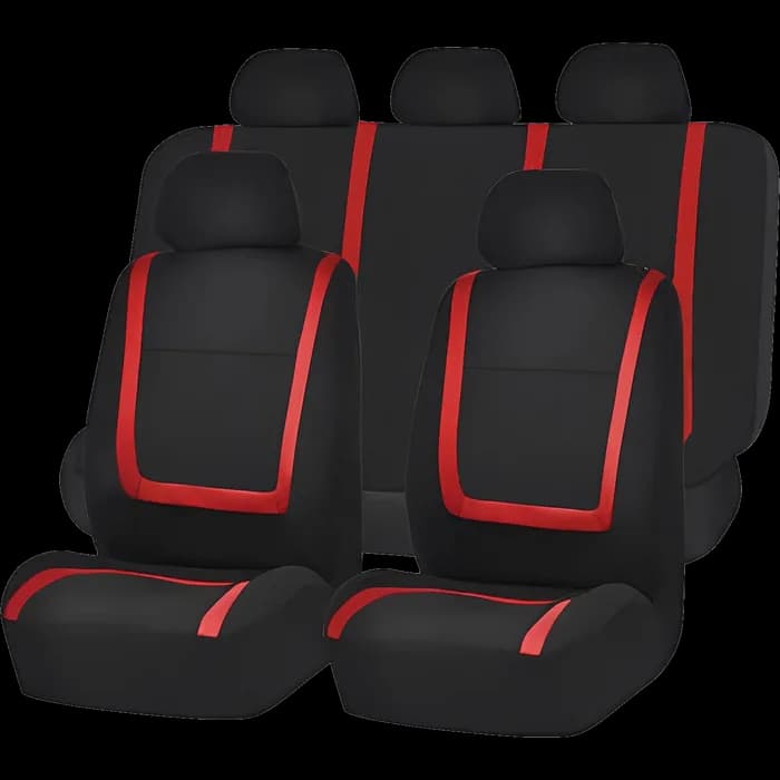 Huse universale pentru scaune auto - roșii - CARGUARD