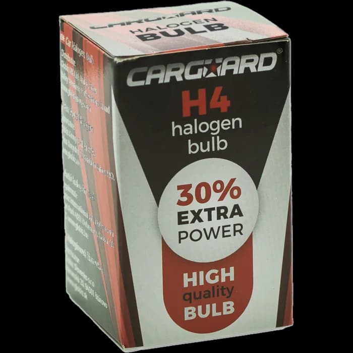 Bec halogen H4 55/60W, +30% intensitate - CARGUARD