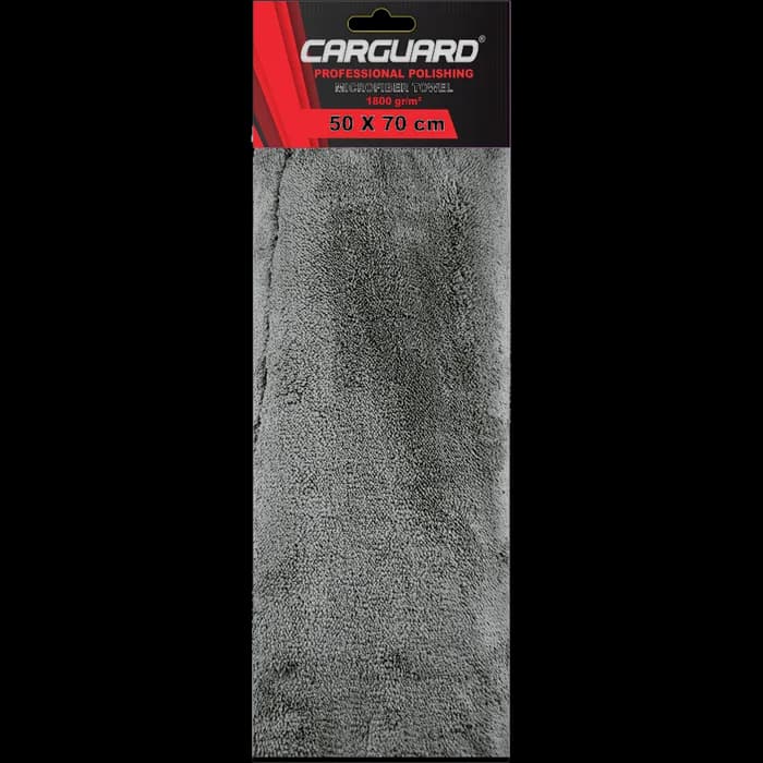 Lavetă Premium de microfibră cu o densitate rară de 1800 g/m²- 50x70 cm - Carguard - Absorbție Extremă și Protecție