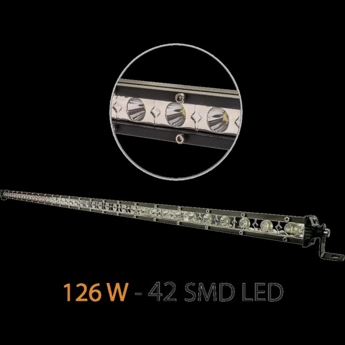 Bară Led Auto Off Road - 126W - 42 SMD LED Carguard