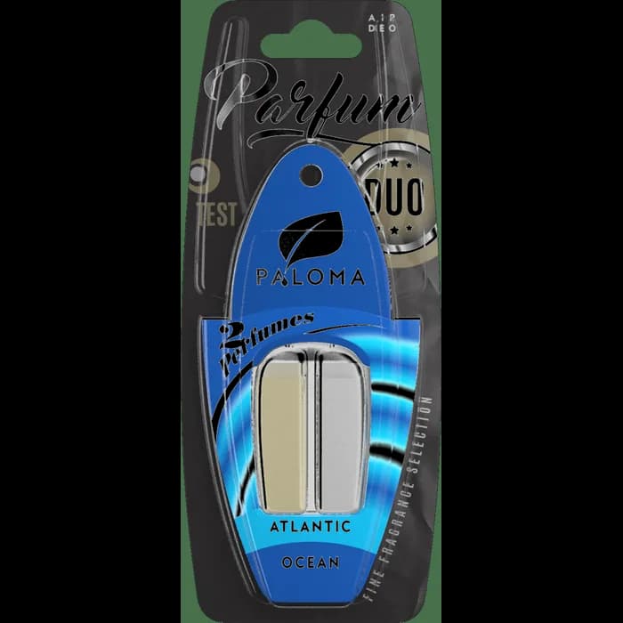 Odorizant auto Paloma Parfum DUO Atlantic & Ocean 2x3ml