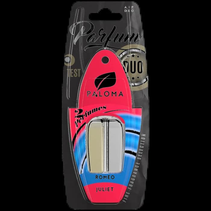 Odorizant auto Paloma Parfum DUO Romeo/Juliet 2x3ml