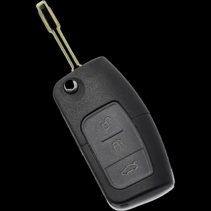 Ford - Carcasa tip cheie briceag cu 3 butoane