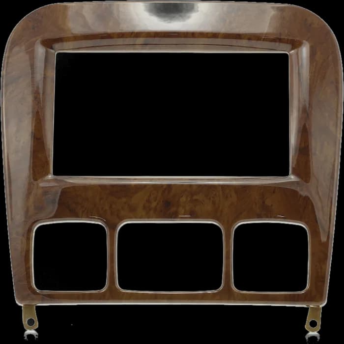 Adaptor 2 DIN MERCEDES S - W220 wooden