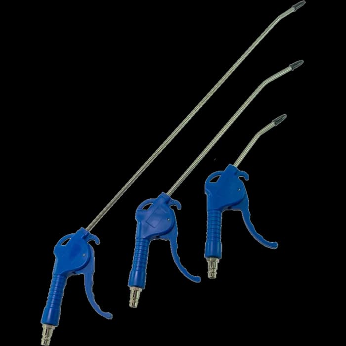 Set 3 pistoale pneumatice de suflat aer, 100/300/500 mm
