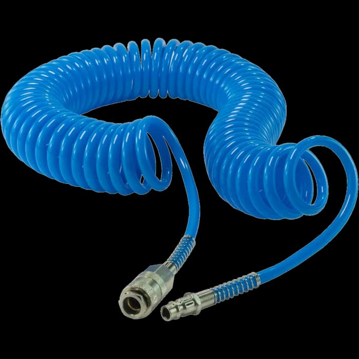 Furtun pneumatic spiralat PU 5x8 mm, 20 m